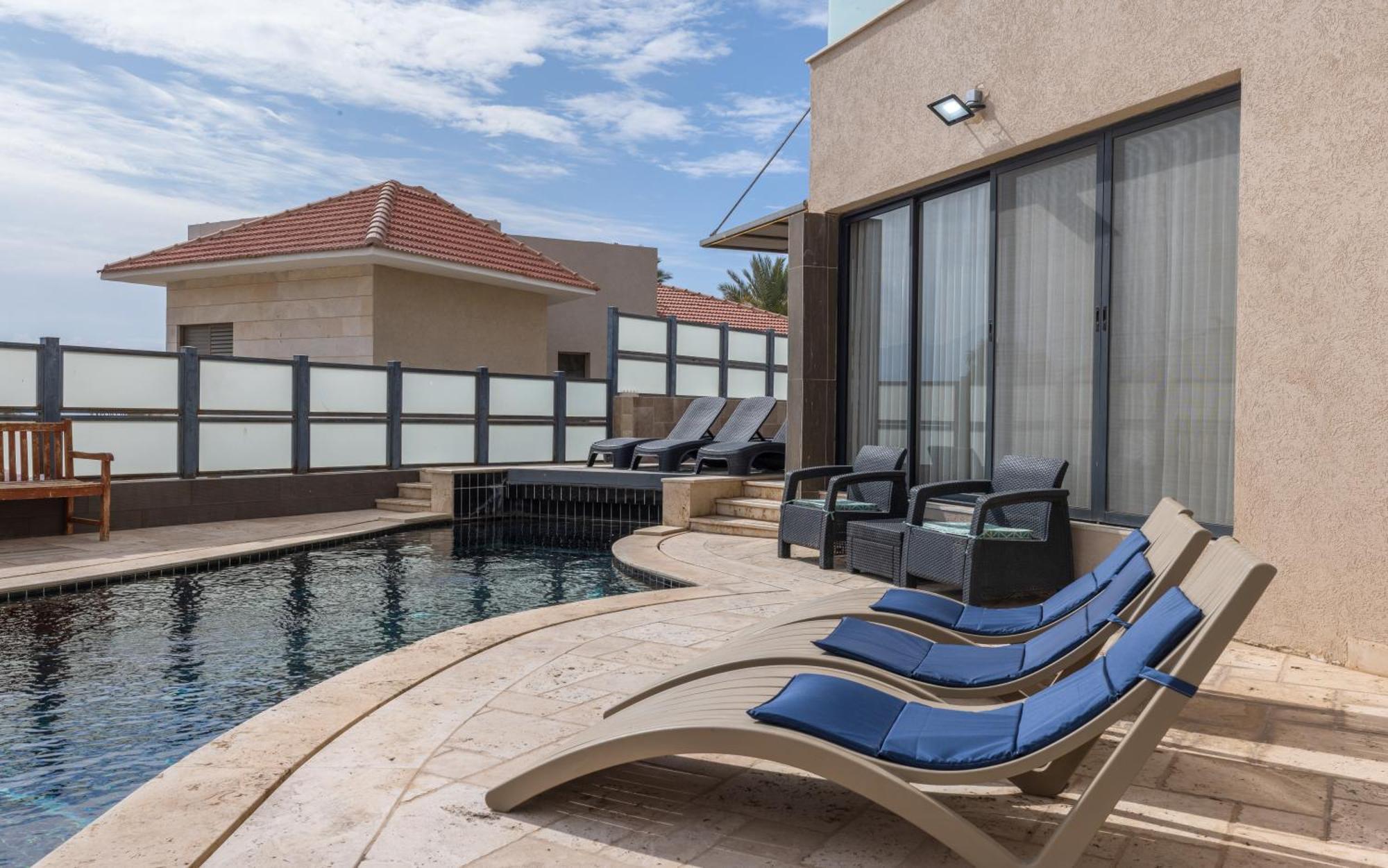 Villa Daniela Heated Pool וילה דניאלה בריכה מחוממת إيلات المظهر الخارجي الصورة