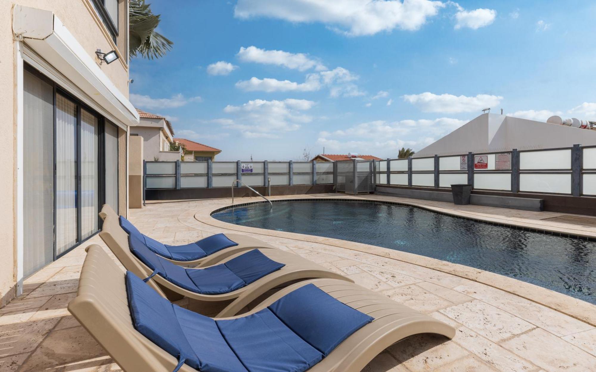 Villa Daniela Heated Pool וילה דניאלה בריכה מחוממת إيلات المظهر الخارجي الصورة