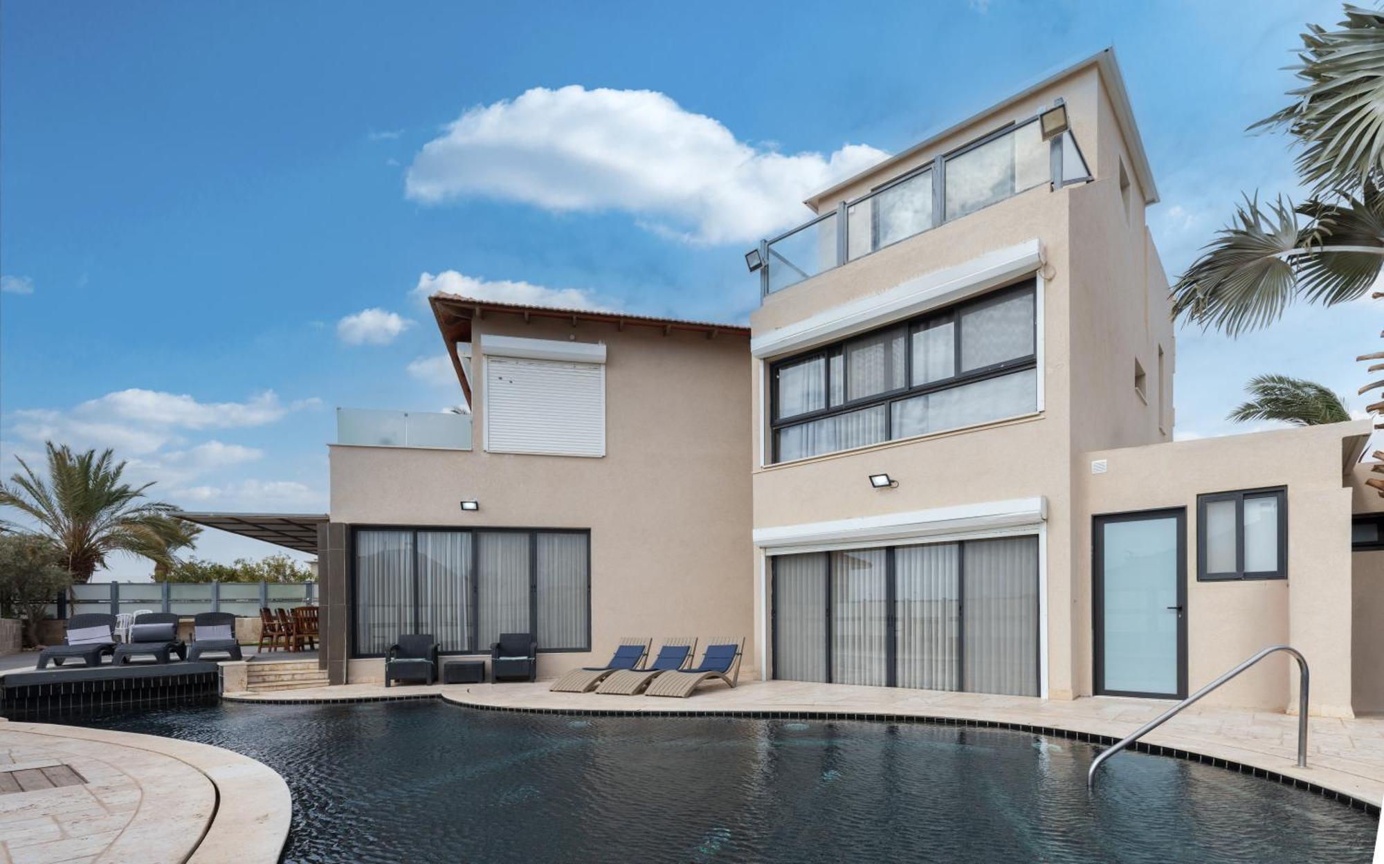 Villa Daniela Heated Pool וילה דניאלה בריכה מחוממת إيلات المظهر الخارجي الصورة